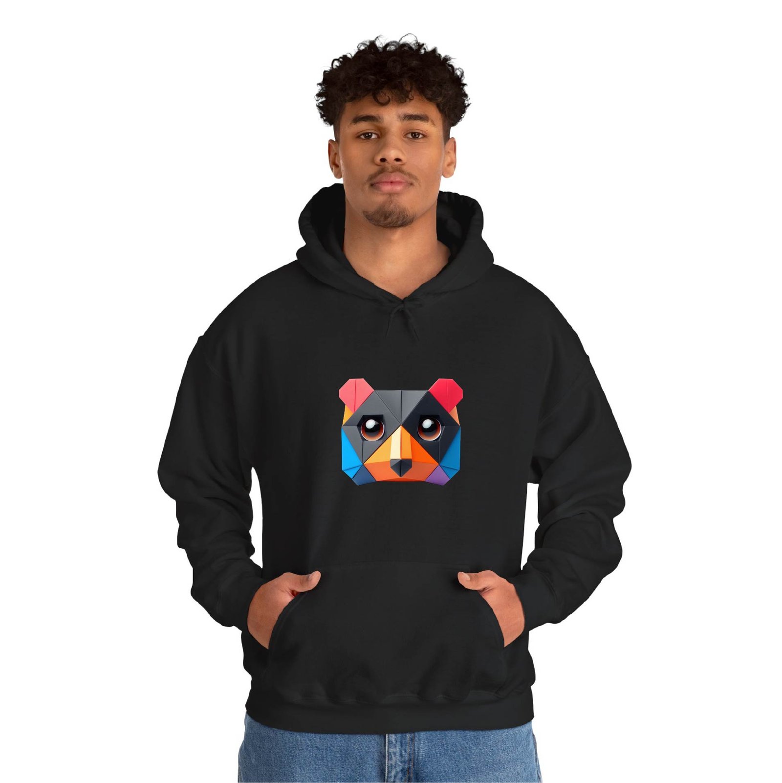 Bear-Black- Hoodies