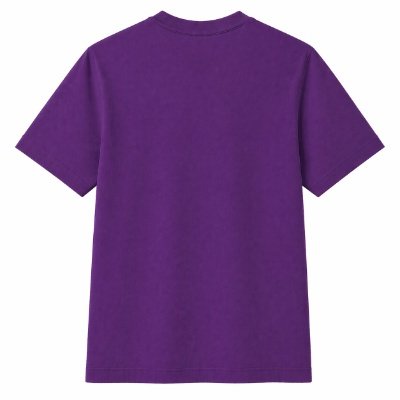 Half Sleeves Crew Neck Regular Fit Purple T-Shirt | 100% Pure Cotton 180 GSM | Kalavaasi