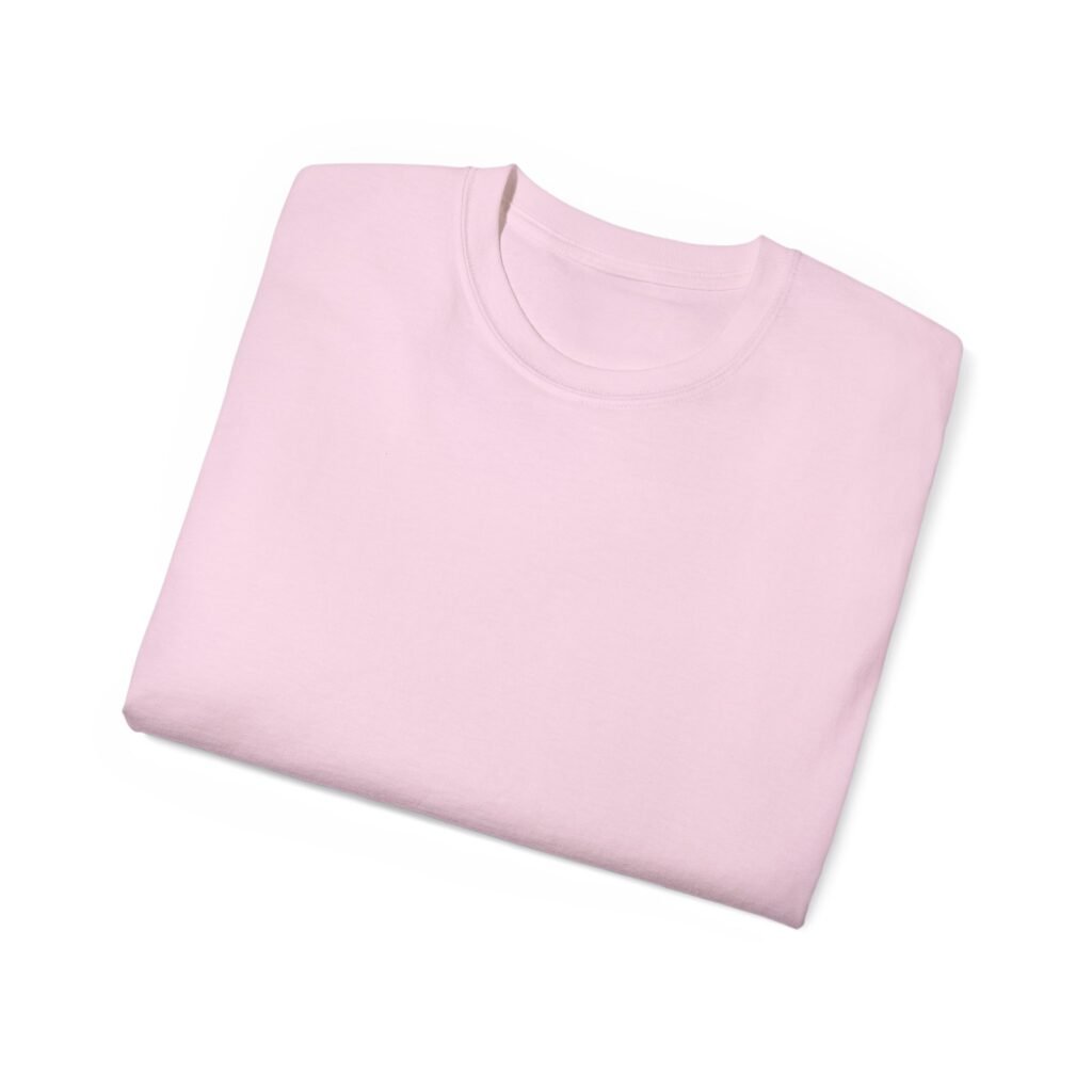 Baby Pink T Shirt 100 Cotton 180 GSM Kalavaasi Folded