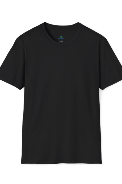 Black T Shirt 100 Cotton 180 GSM Kalavaasi Black Back 5