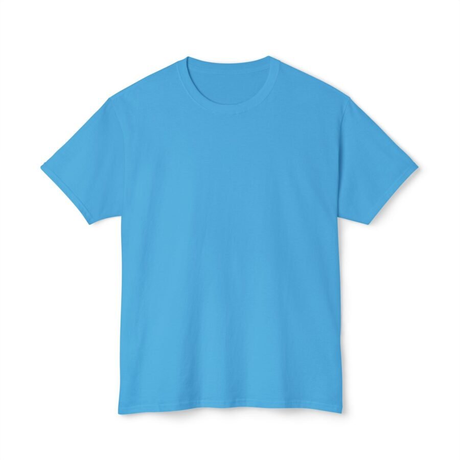 Half Sleeves Crew Neck Regular Aqua Blue T-Shirt | 100% Cotton 180 GSM | Kalavaasi
