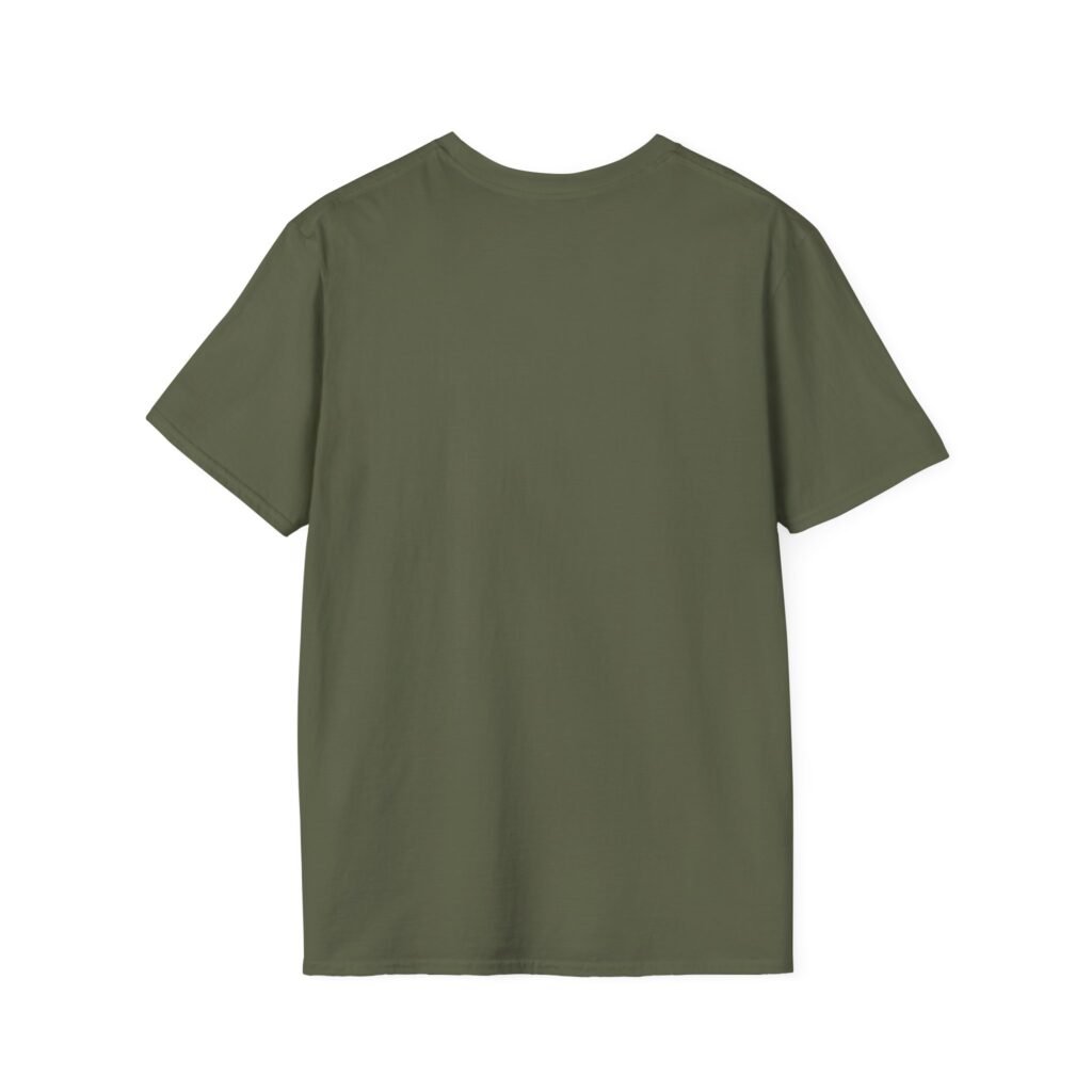 Kalavaasi Olive Green Half Sleeves T Shirt Olive Green Back