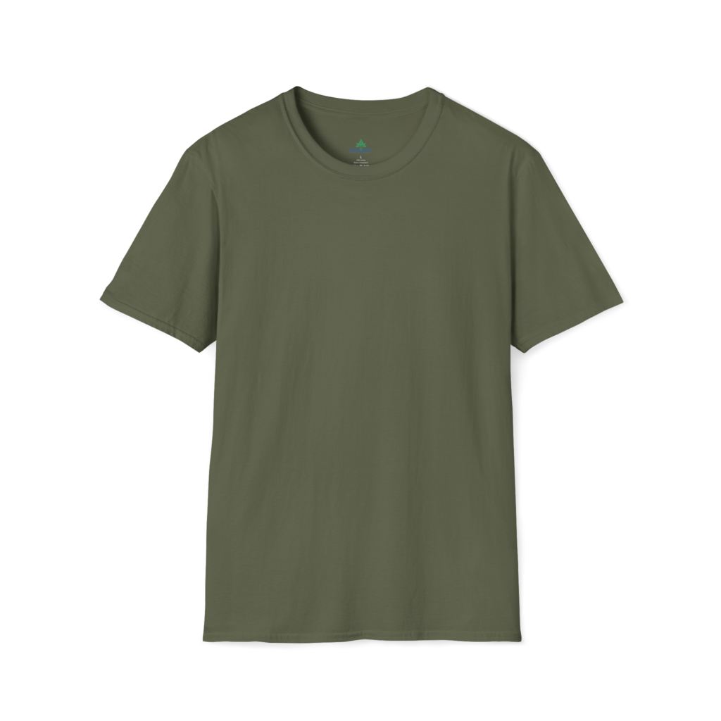 Kalavaasi Olive Green Half Sleeves T Shirt Olive Green Front
