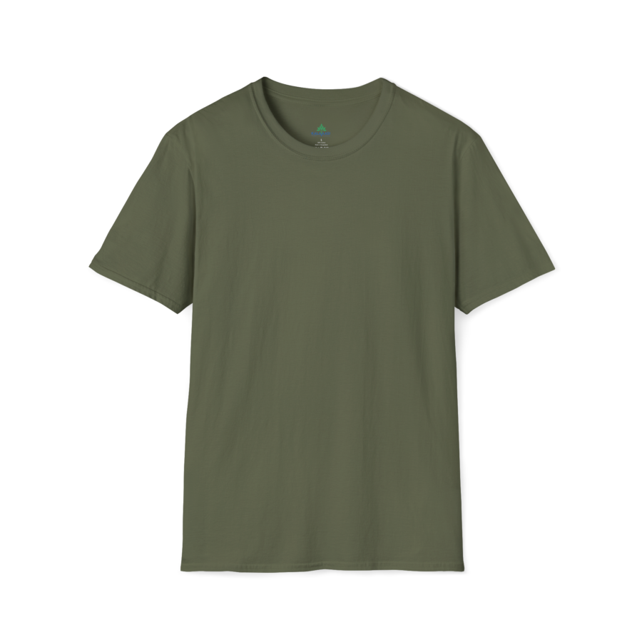 Kalavaasi Olive Green Half Sleeves T-Shirt,