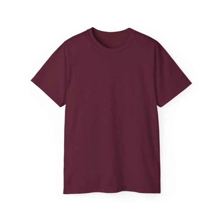 Maroon T Shirt 100 Cotton 180 GSM Kalavaasi Front