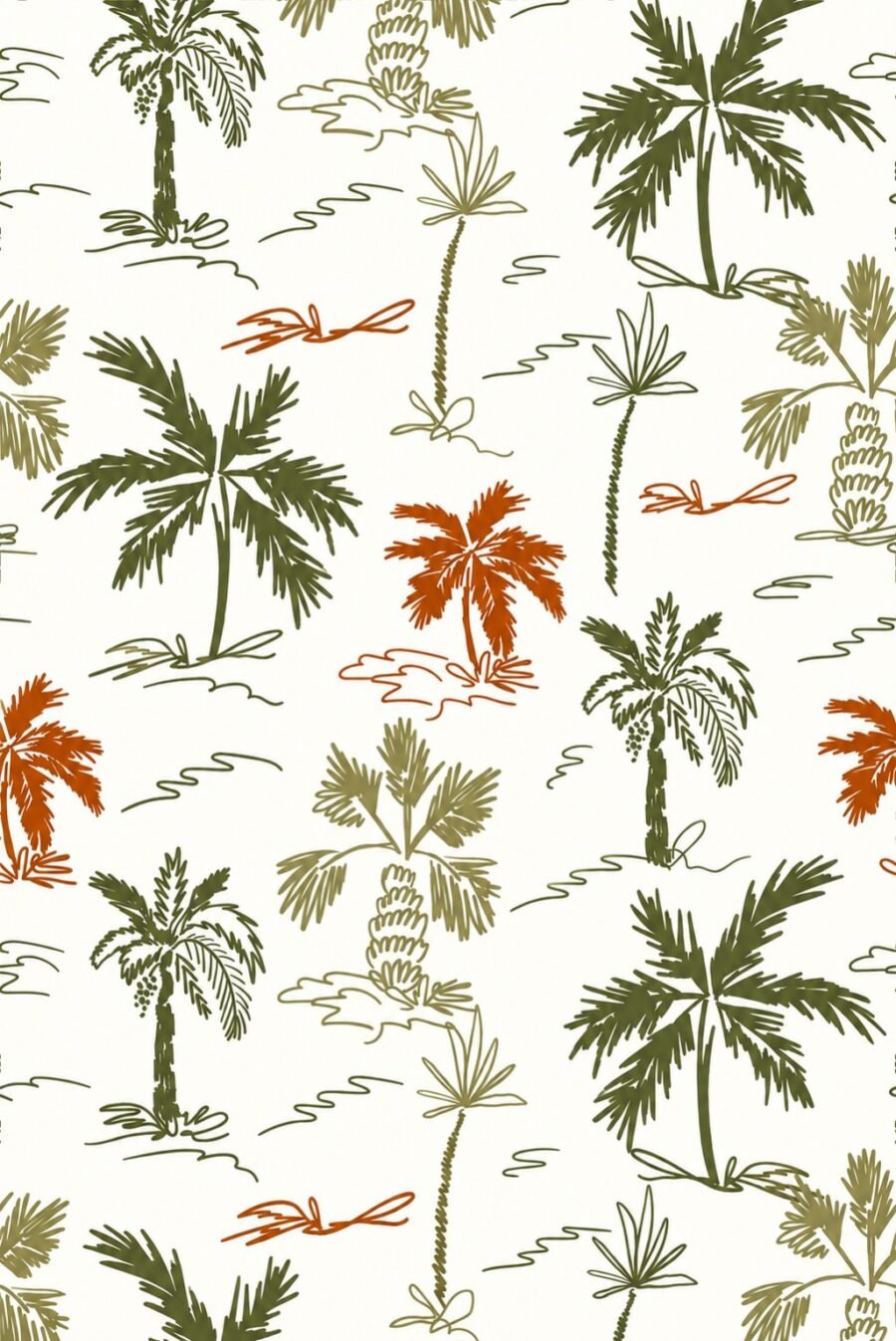 Tropical Palm Print Headbands – Stretchable Sports & Fashion Headband | Kalavaasi