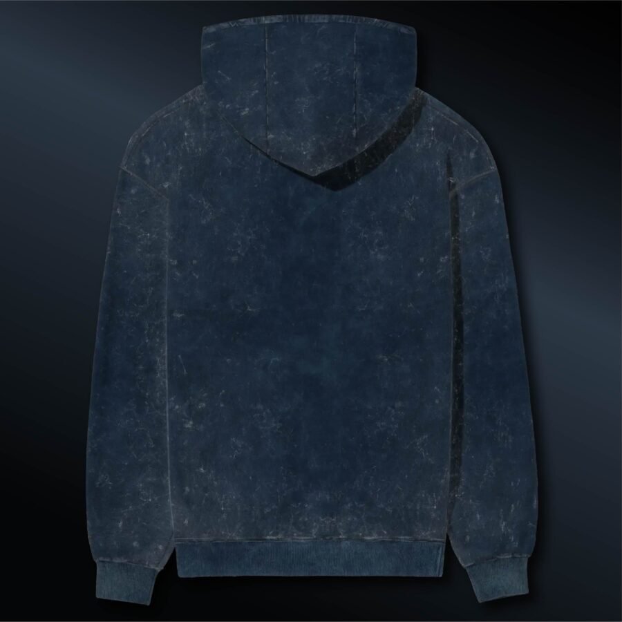 Alien Fos Acid Wash Hoodie | 300 GSM Premium Cotton Unisex Streetwear | Kalavaasi