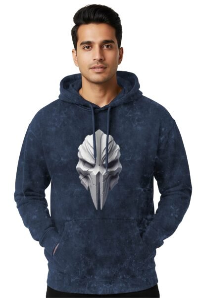 Alien Fos Acid Wash Hoodie | 300 GSM Premium Cotton Unisex Streetwear | Kalavaasi