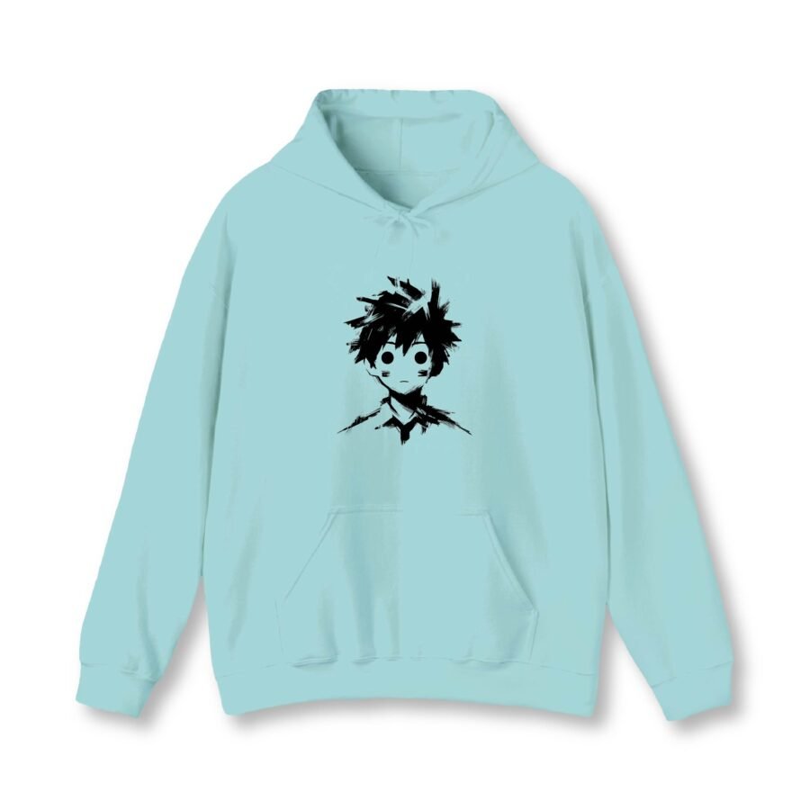 Anime Boy Essential Pullover Hoodie | 260 GSM Unisex Streetwear Hoodie | Kalavaasi