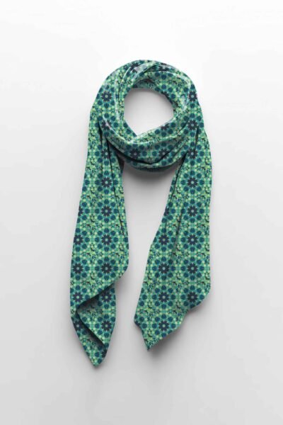 Atom bloom Stole– Premium Printed Stole | Kalavaasi