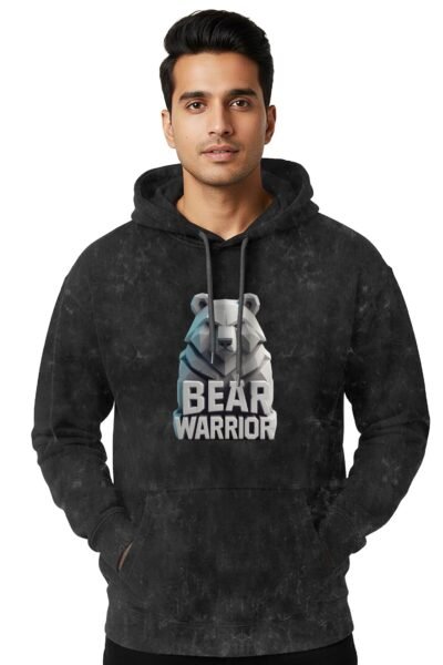 Bear Warrior BLack AW Front copy