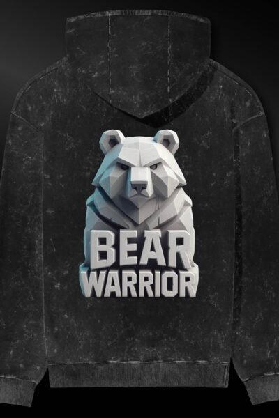 Bear Warrior Black AW Back