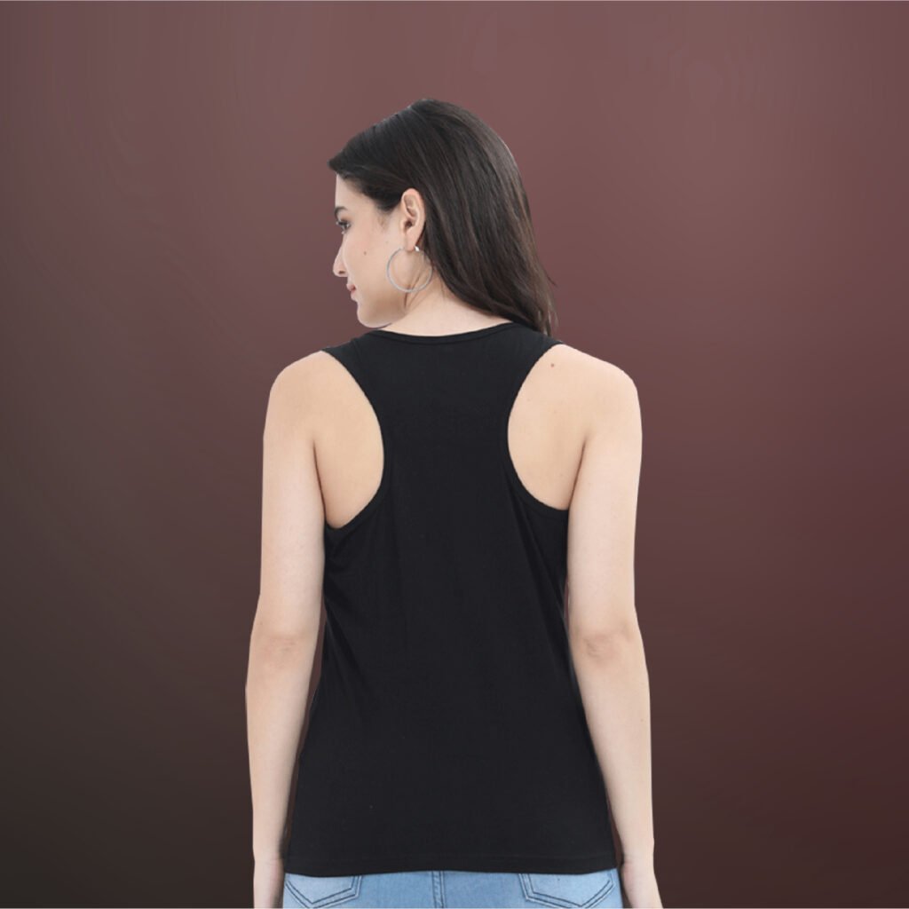Black TankTop Girl1 Back