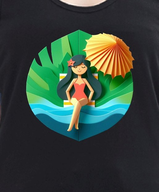 Beach leaf Tank Top