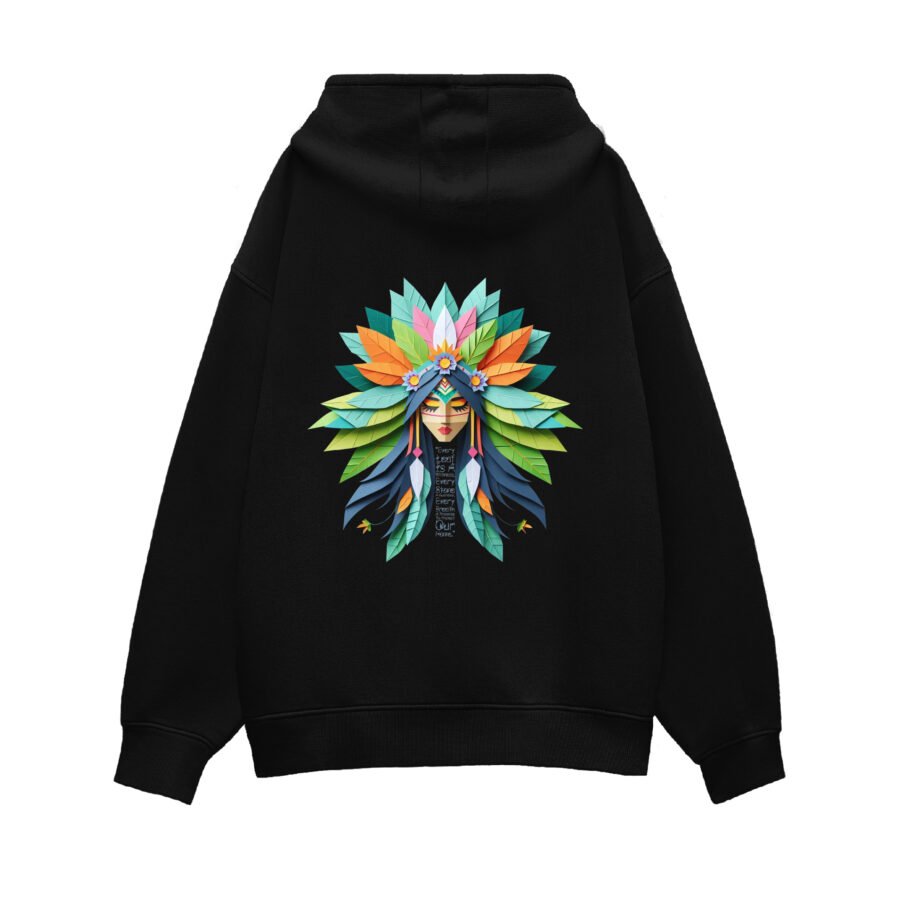 Tribal Soul Oversized Hoodie | 400 GSM Premium Unisex Heavyweight Streetwear | Kalavaasi
