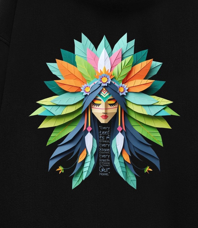 Tribal Soul Oversized Hoodie | 400 GSM Premium Unisex Heavyweight Streetwear | Kalavaasi