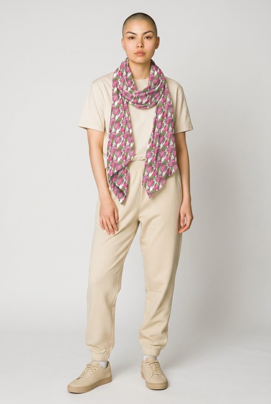 Blossom Stole – Premium Printed Stole | Kalavaasi