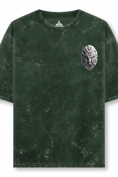 BottleGreen acid wash Uni Reg T Front