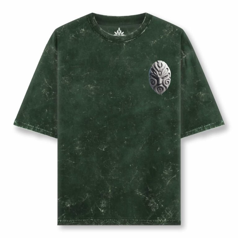 BottleGreen acid wash Uni Reg T Front