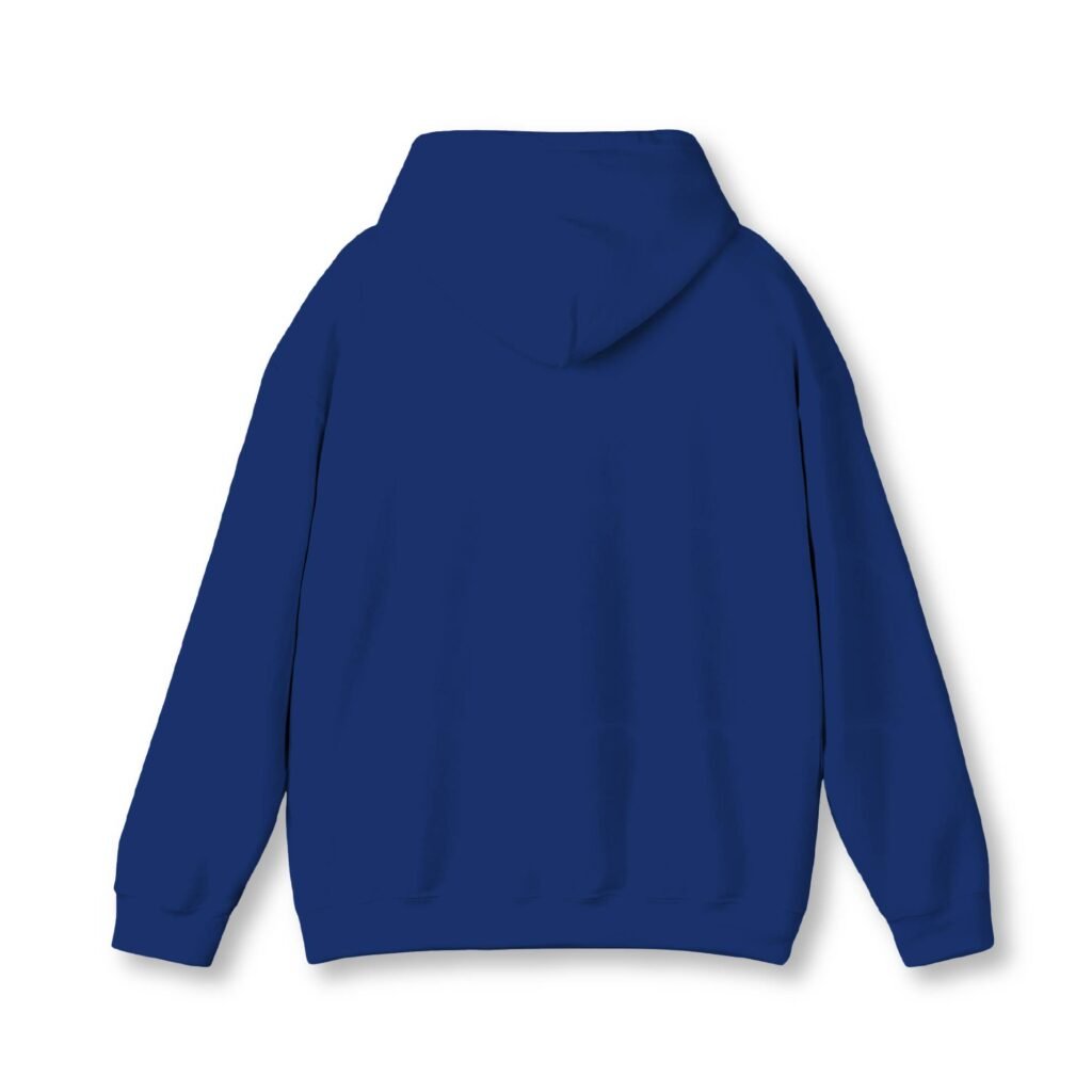 Cate Squre Royal Blue Unisex Hoodie UH24 Back
