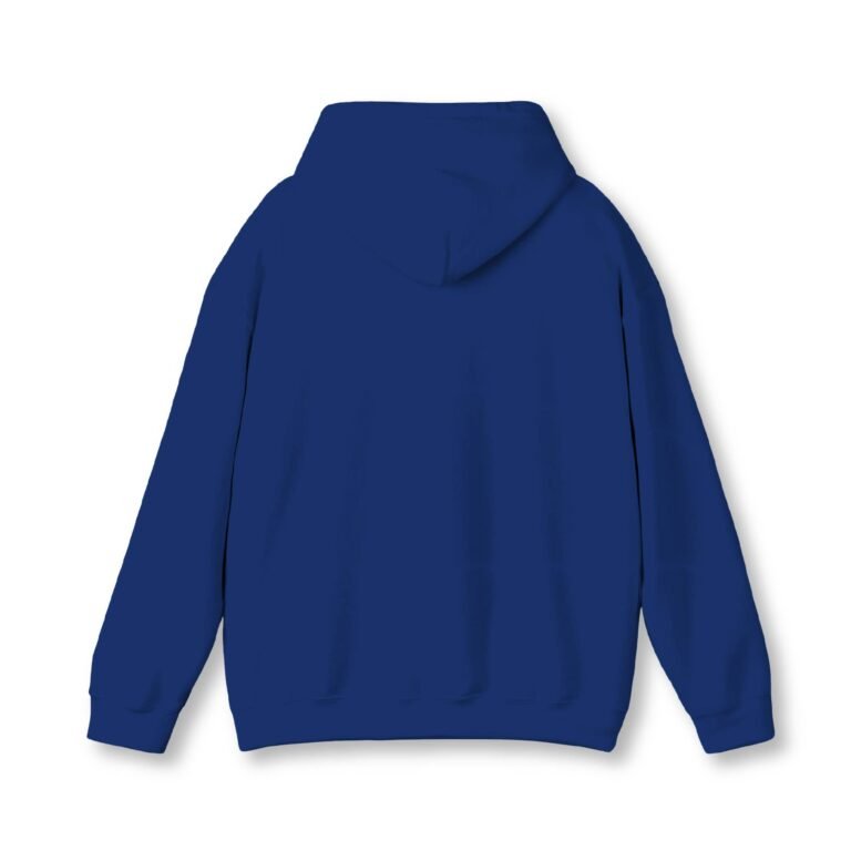 Cate Squre Royal Blue Unisex Hoodie UH24 Back