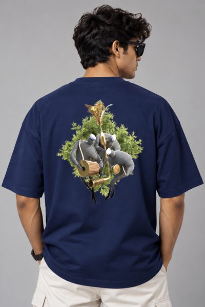 Turthal Tarpo Dance Oversized T-Shirt | Unisex Streetwear | Kalavaasi