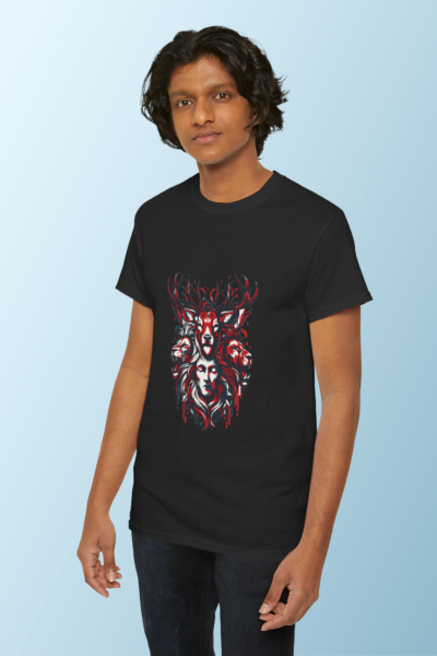 Deer & Human Abstract Person
