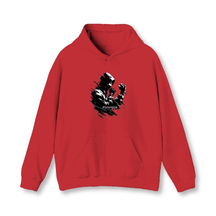 Fighter Essential Pullover Hoodie | 260 GSM Unisex Streetwear Hoodie | Kalavaasi
