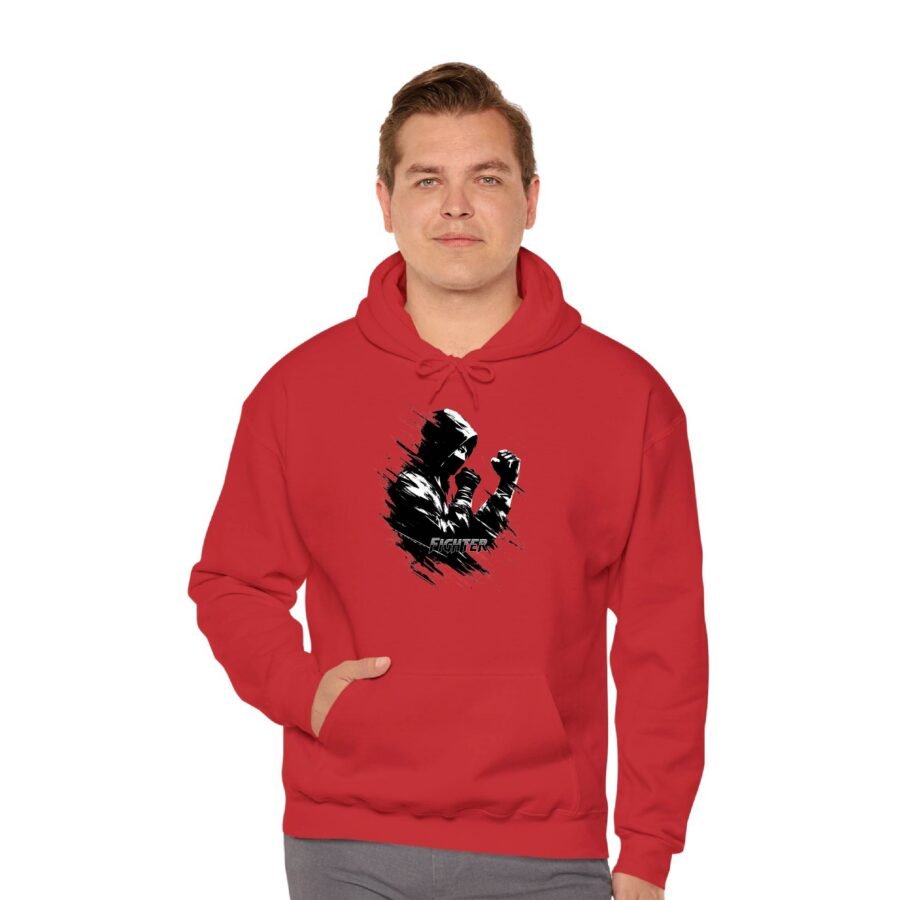 Fighter Essential Pullover Hoodie | 260 GSM Unisex Streetwear Hoodie | Kalavaasi