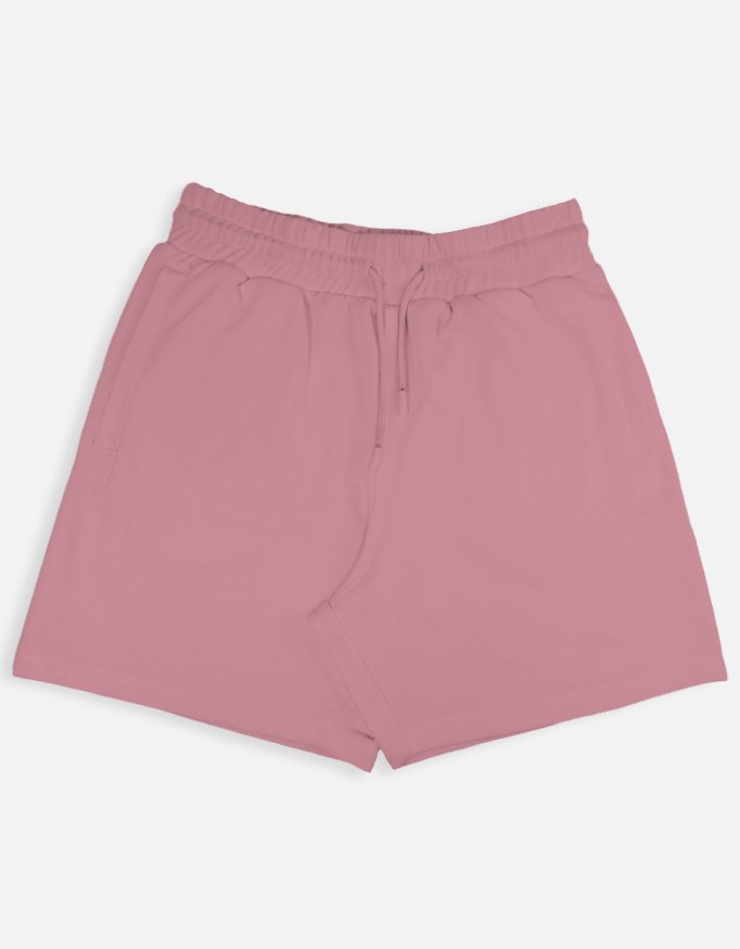 Flamingo Terry Shorts | 260 GSM Cotton-Rich Unisex Streetwear Shorts | Kalavaasi