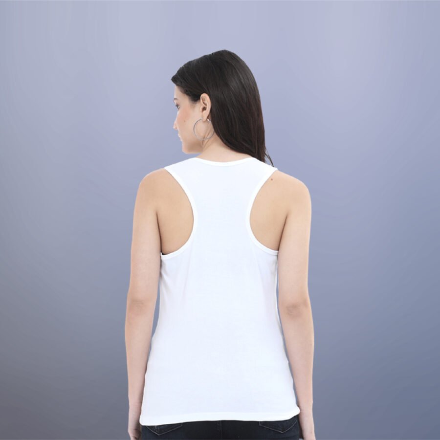 Floating hair Cotton Tank Top