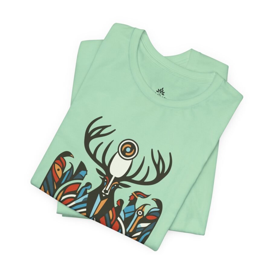 Dear Abstract Crew Neck Regular T-Shirt | 100% Cotton 180 GSM | Kalavaasi