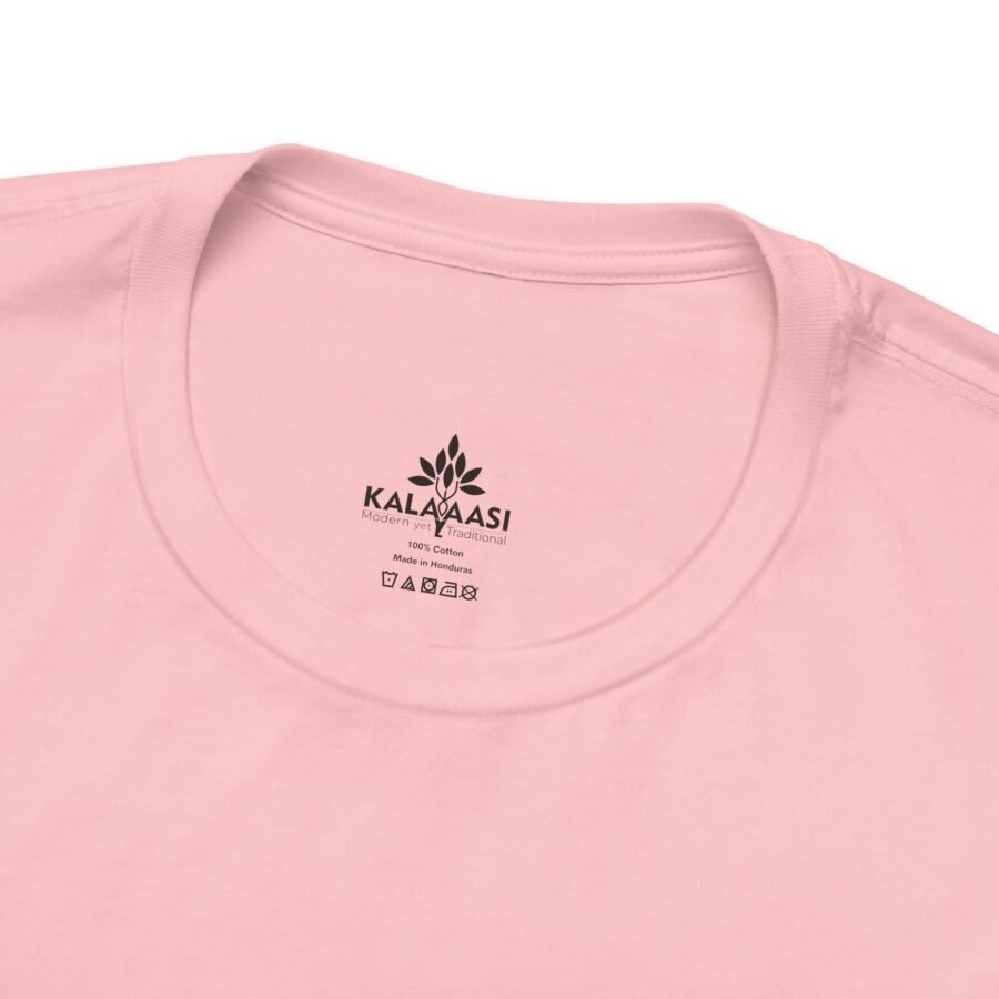 Blossom Heart Colour Crew Neck Regular T-Shirt | 100% Cotton 180 GSM | Kalavaasi