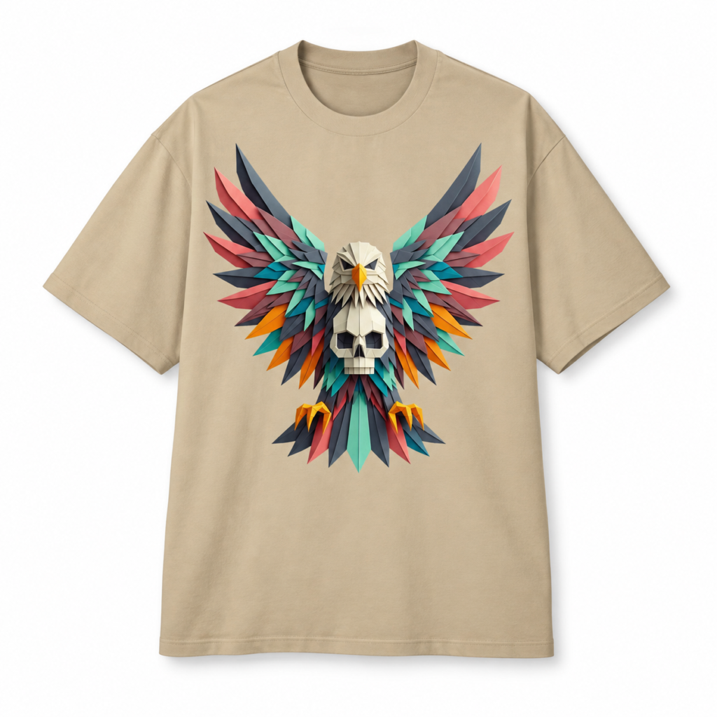 Ghost Bird Sinker Oversized T Shirt Unisex Wear Kalavaasi 6