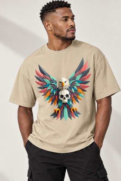 Ghost Bird Sinker Oversized T Shirt Unisex Wear Kalavaasi 7