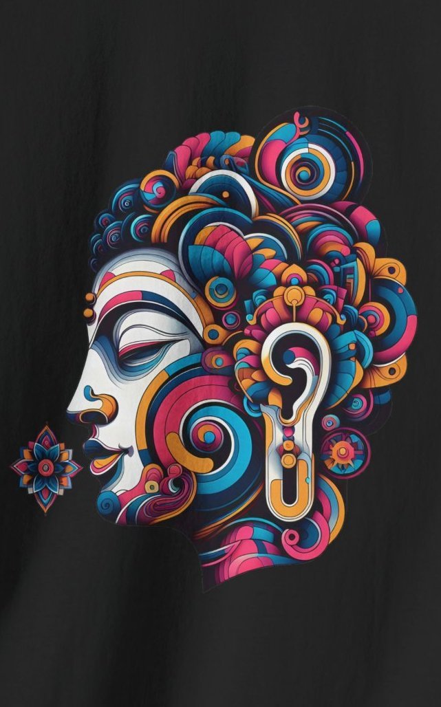 Spiritual Soul Crew Neck Regular T-Shirt | 100% Cotton 180 GSM | Kalavaasi