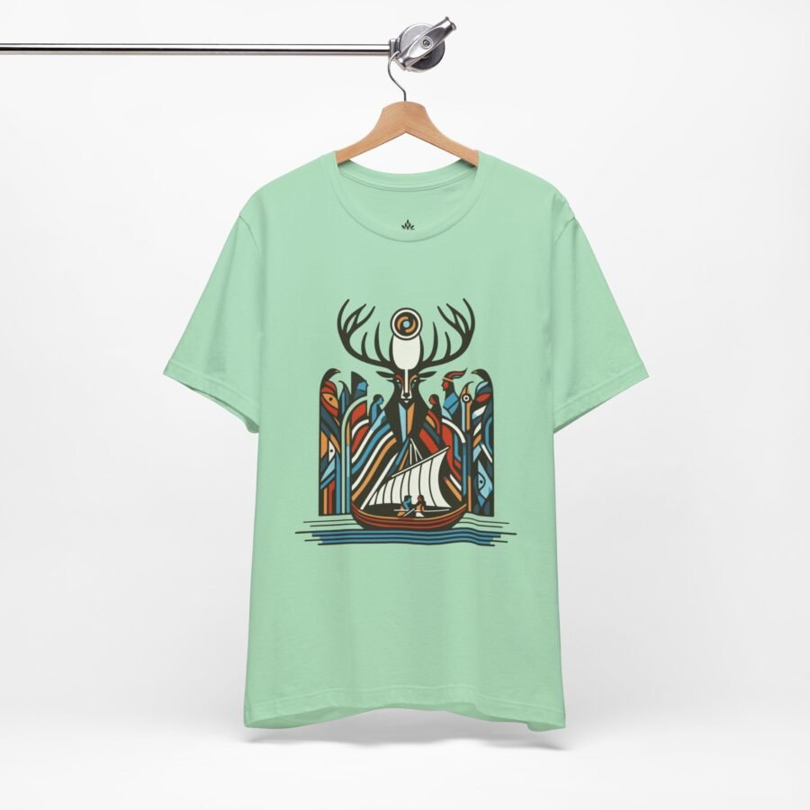 Dear Abstract Crew Neck Regular T-Shirt | 100% Cotton 180 GSM | Kalavaasi