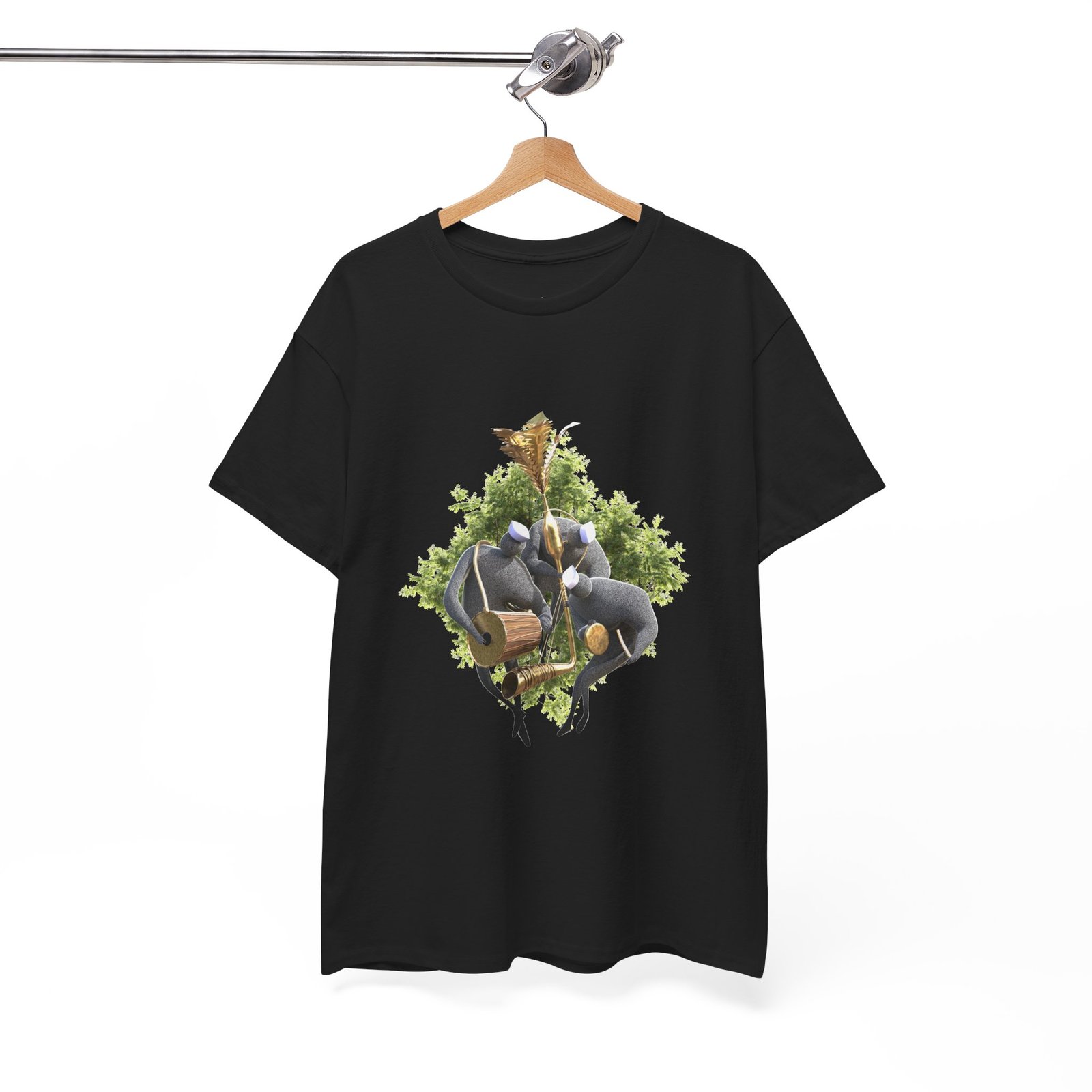 Tribal FolkHalf Sleeves Crew Neck Regular T-Shirt | 100% Cotton 180 GSM | Kalavaasi