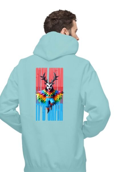 Jofun Mint Person 2 Regular Hoodies Back