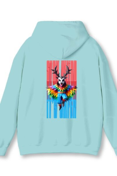 Jofun Mint Unisex Hoodie UH24 back
