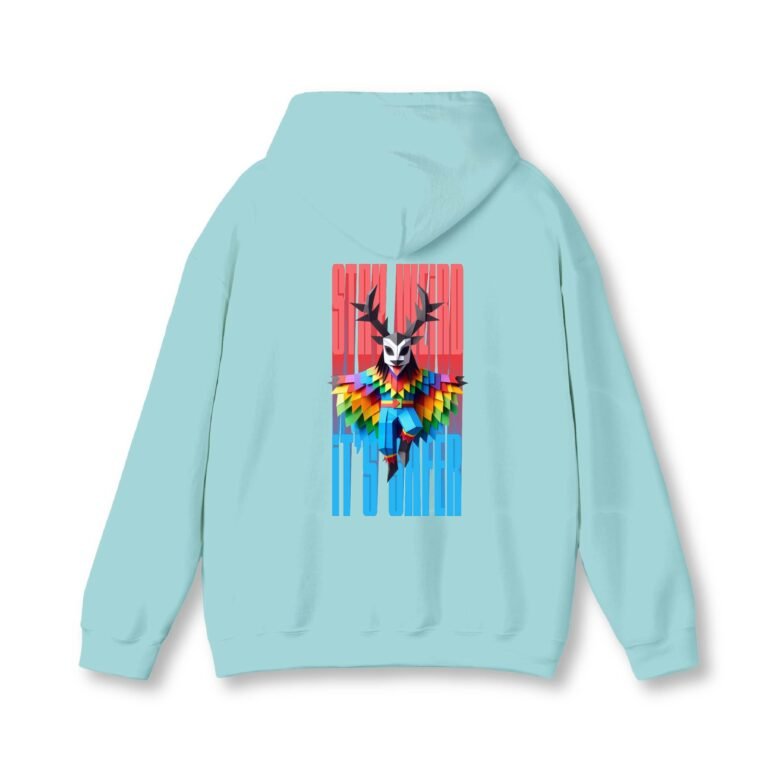 Jofun Mint Unisex Hoodie UH24 back