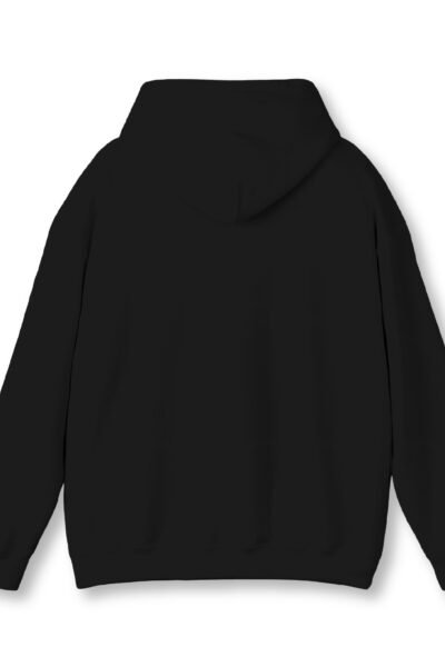 Johar Black Unisex Hoodie UH24 Back 1