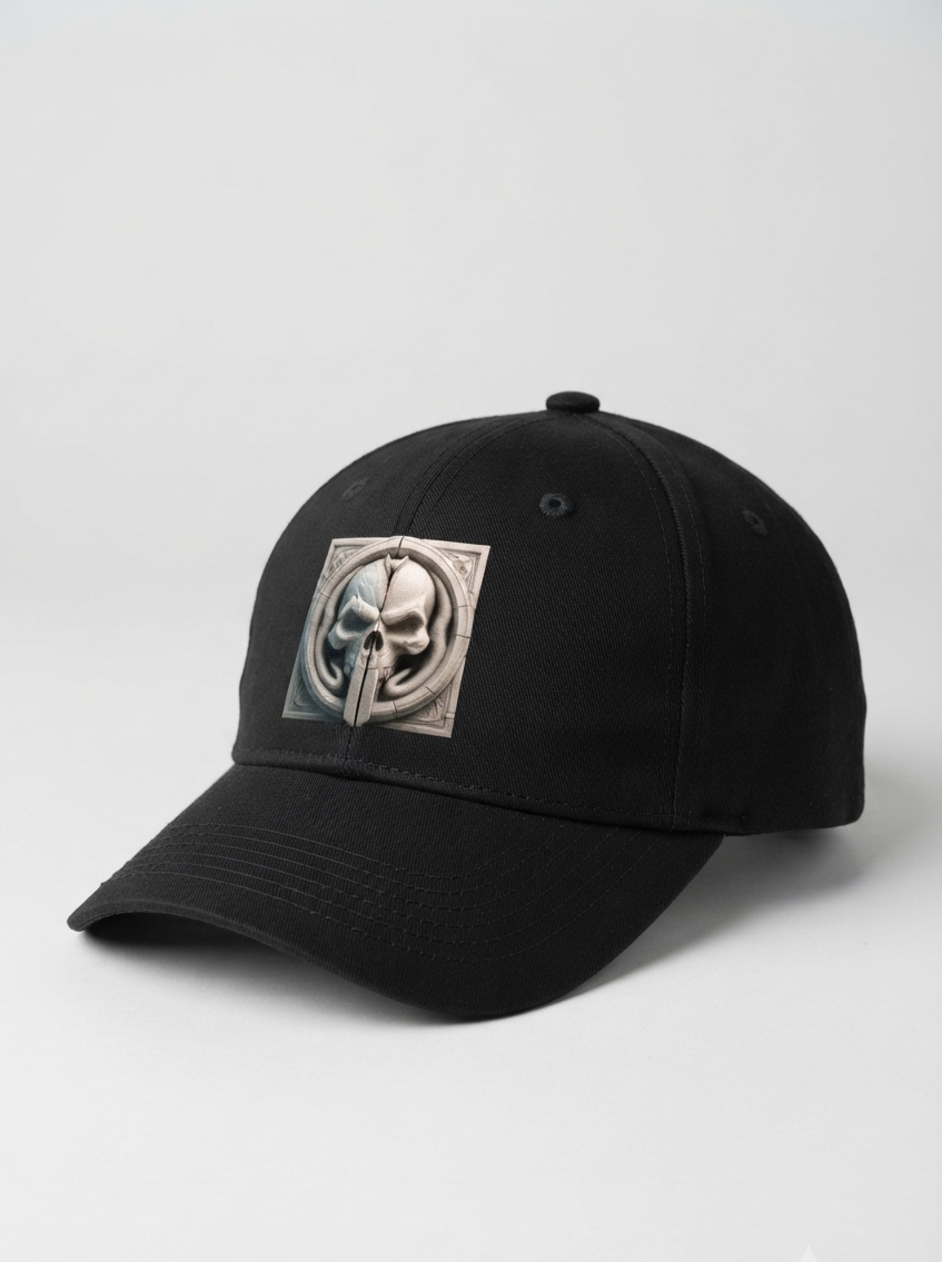 Ghost Mode Unisex Classic Baseball Cap – Cotton Drill | Kalavaasi