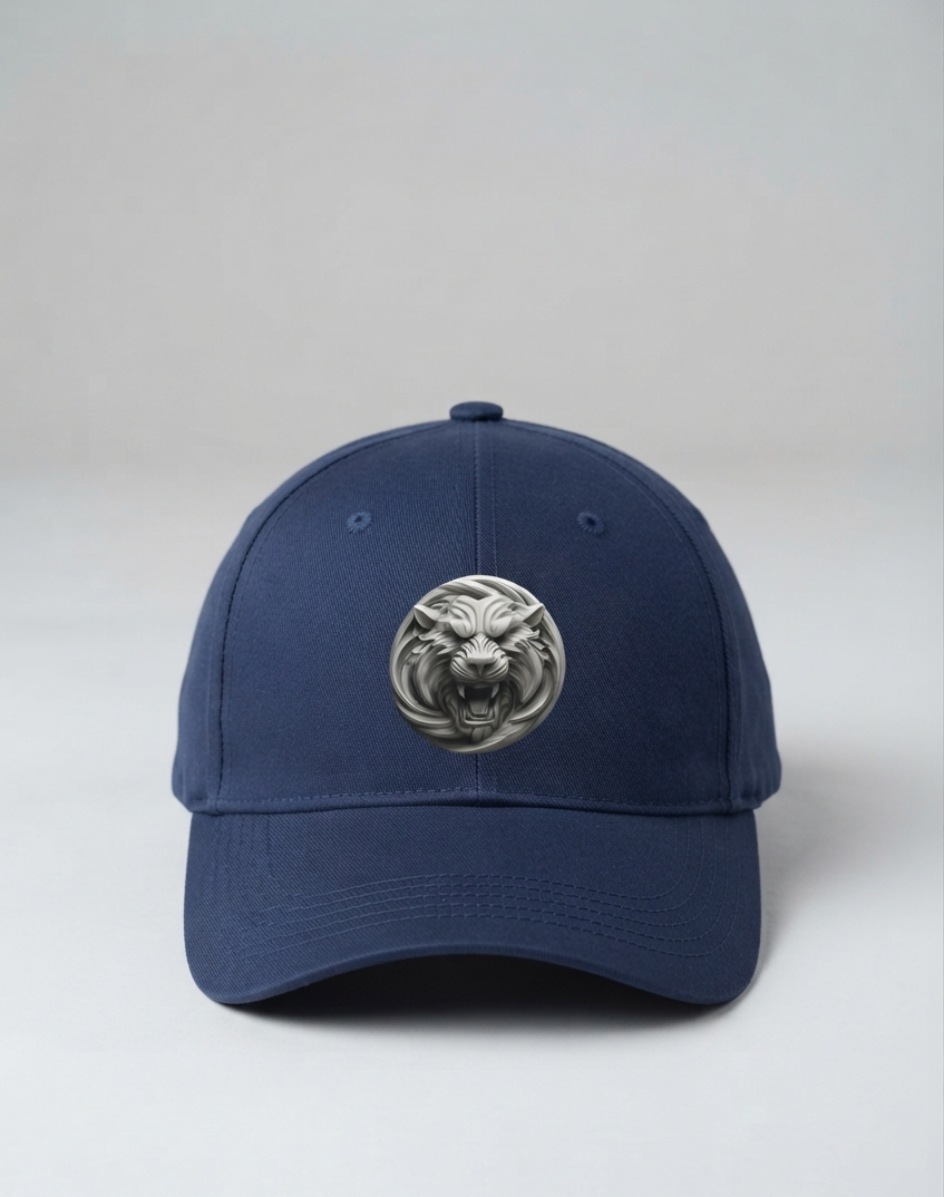 Roaring Tiger Unisex Classic Baseball Cap – Cotton Drill | Kalavaasi