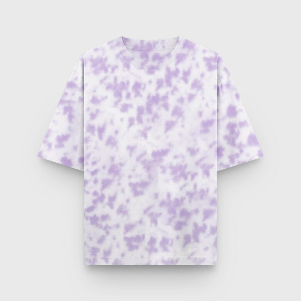 Lavendar Wash Tie Die Oversized 1 1