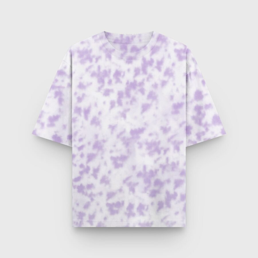 Lavendar Wash Tie Die Oversized 1 1