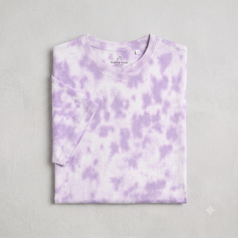 Lavendar Wash Tie Die Oversized 1 2