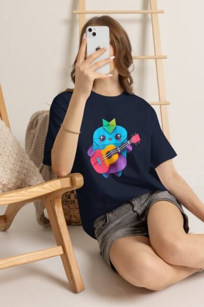 King Fisher Crew Neck Regular T-Shirt | 100% Cotton 180 GSM | Kalavaasi