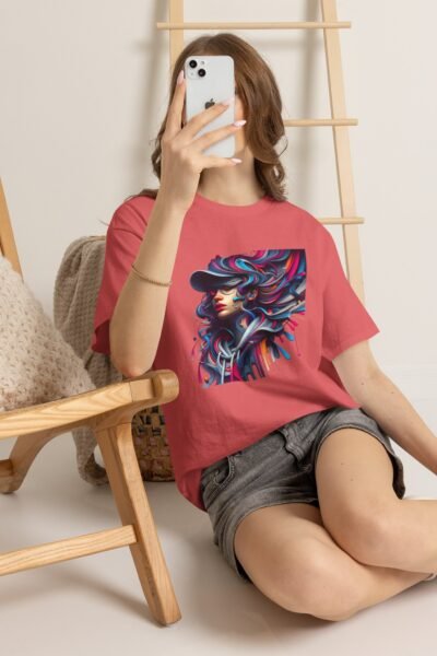 Genz Girl Crew Neck Regular T-Shirt | 100% Cotton 180 GSM | Kalavaasi