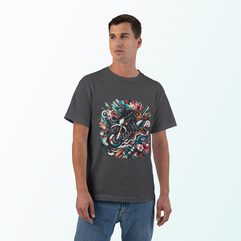 Life is Race Crew Neck Regular T-Shirt | 100% Cotton 180 GSM | Kalavaasi